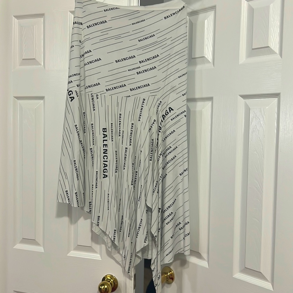 Balenciaga skirt- white